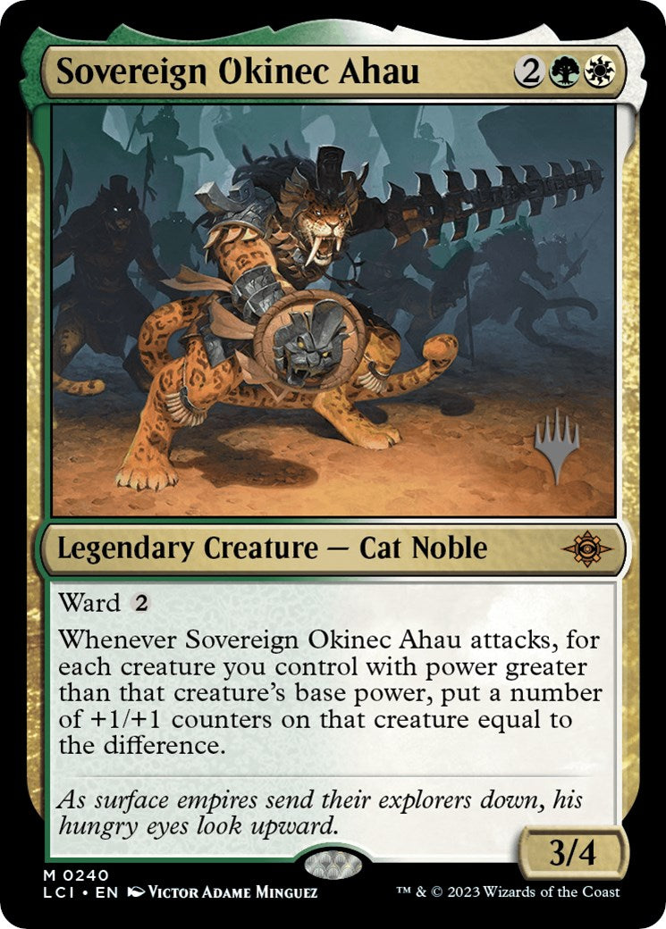 Sovereign Okinec Ahau (Promo Pack) [The Lost Caverns of Ixalan Promos] - Evolution TCG