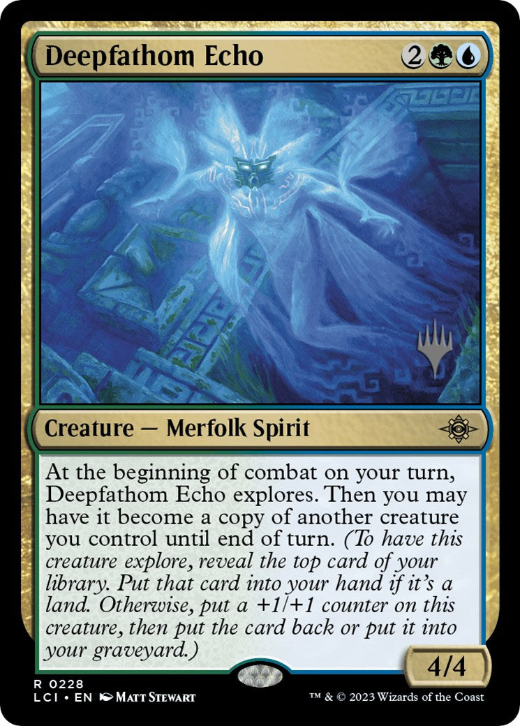 Deepfathom Echo (Promo Pack) [The Lost Caverns of Ixalan Promos] - Evolution TCG