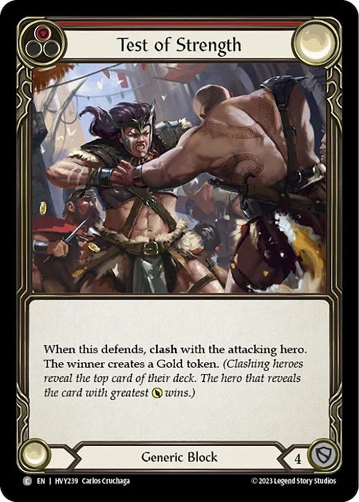 Test of Strength [HVY239] (Heavy Hitters) - Evolution TCG
