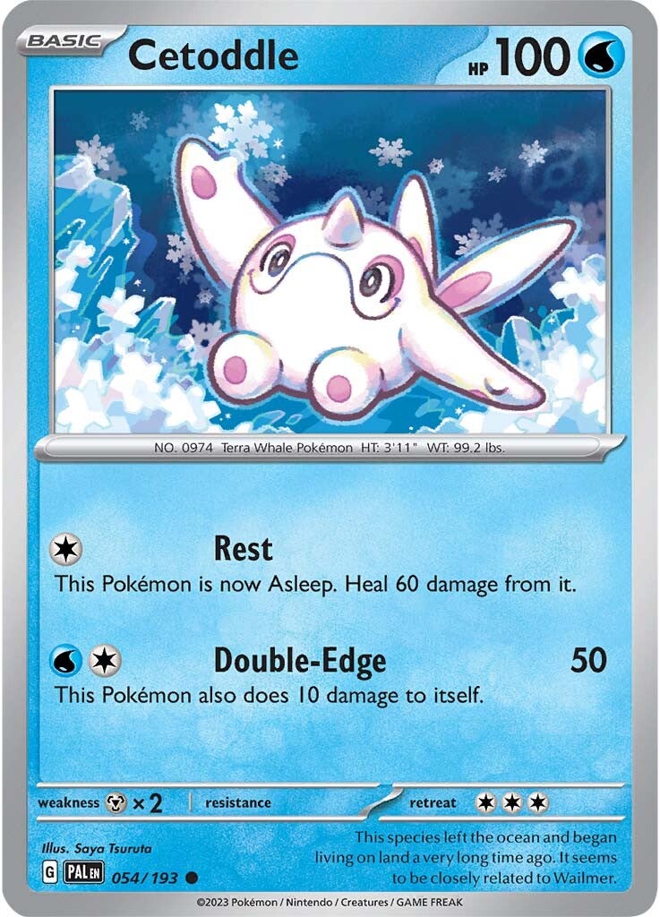 Cetoddle (054/193) [Scarlet & Violet: Paldea Evolved] - Evolution TCG