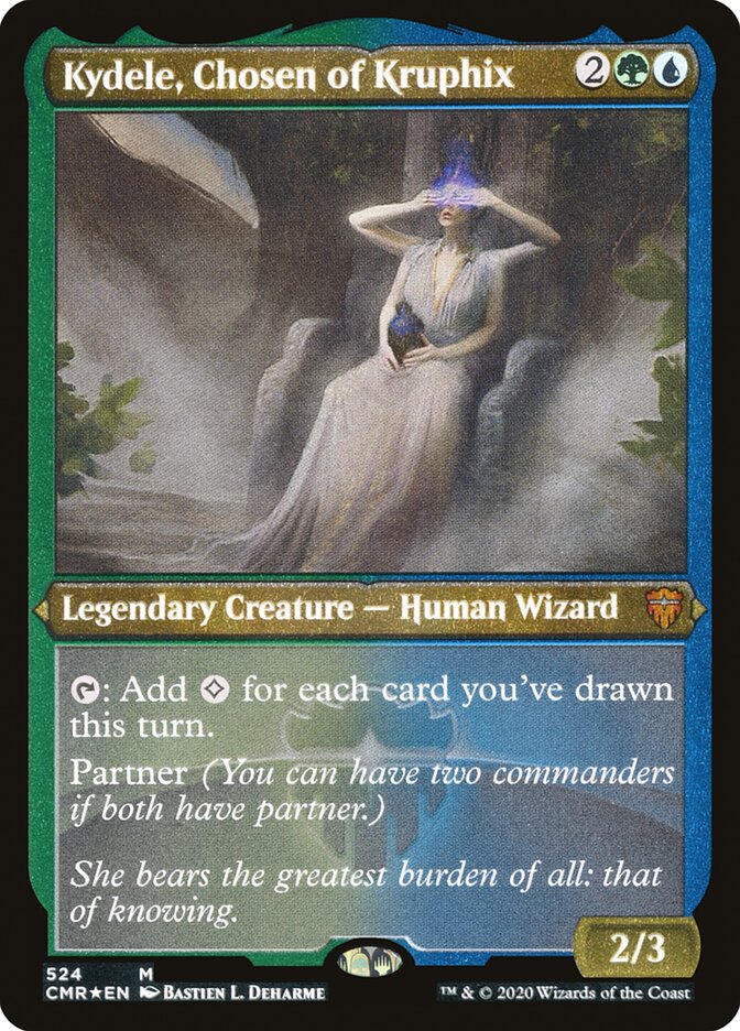 Kydele, Chosen of Kruphix (Etched) [Commander Legends] - Evolution TCG