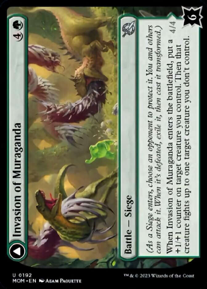 Invasion of Muraganda // Primordial Plasm [March of the Machine] - Evolution TCG