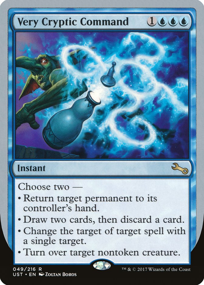 Very Cryptic Command (Return) [Unstable] - Evolution TCG