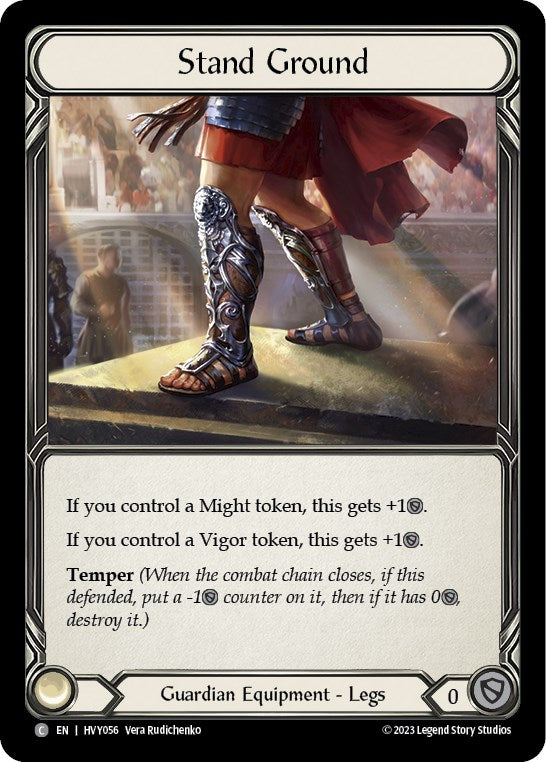 Stand Ground [HVY056] (Heavy Hitters) - Evolution TCG