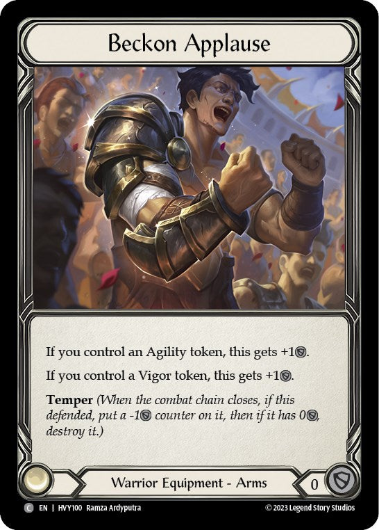 Beckon Applause [HVY100] (Heavy Hitters) - Evolution TCG