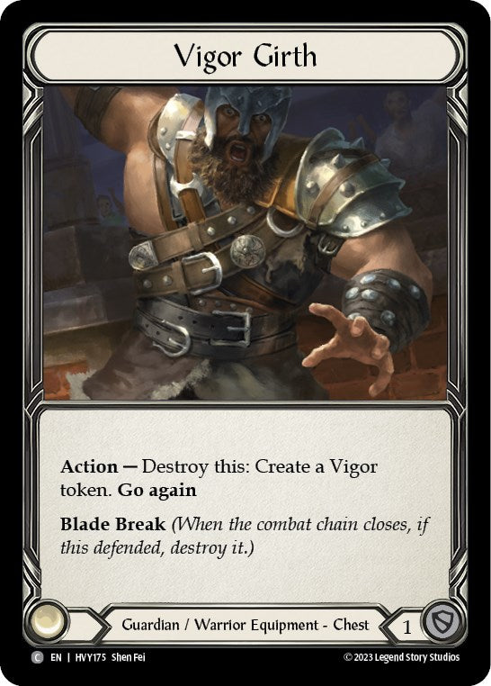 Vigor Girth [HVY175] (Heavy Hitters) - Evolution TCG