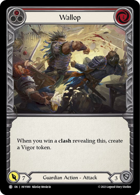 Wallop (Red) [HVY080] (Heavy Hitters) - Evolution TCG