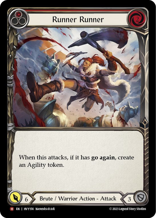 Runner Runner [HVY156] (Heavy Hitters)  Rainbow Foil - Evolution TCG