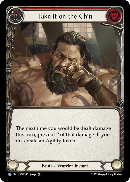 Take it on the Chin [HVY160] (Heavy Hitters) - Evolution TCG