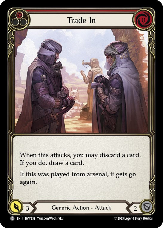 Trade In (Red) [HVY231] (Heavy Hitters) - Evolution TCG