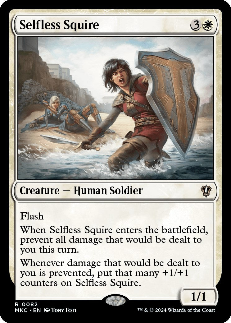 Selfless Squire [Murders at Karlov Manor Commander] - Evolution TCG