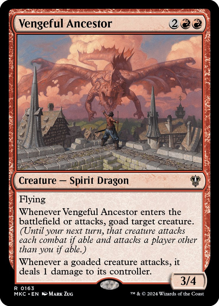 Vengeful Ancestor [Murders at Karlov Manor Commander] - Evolution TCG