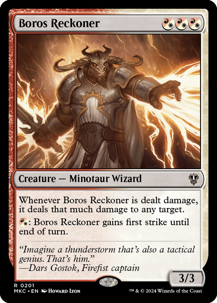 Boros Reckoner [Murders at Karlov Manor Commander] - Evolution TCG