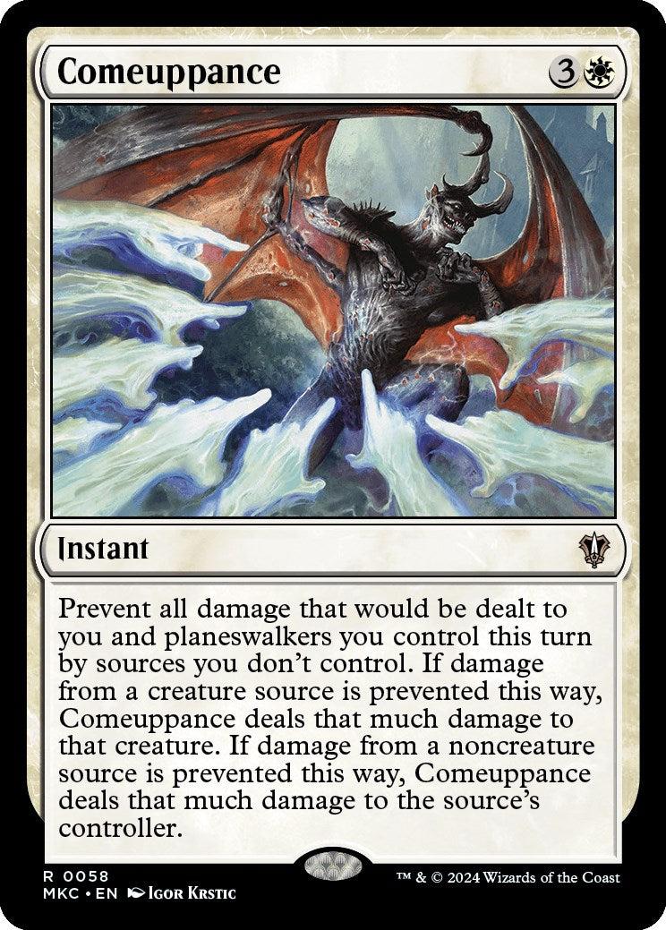 Comeuppance [Murders at Karlov Manor Commander] - Evolution TCG