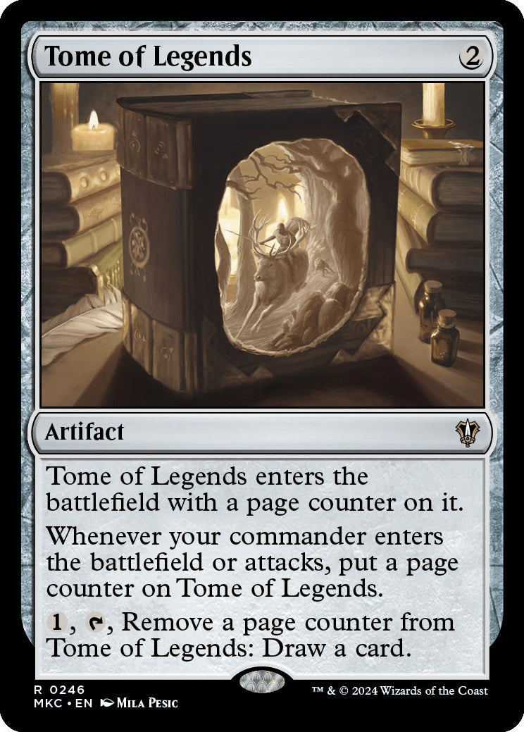 Tome of Legends [Murders at Karlov Manor Commander] - Evolution TCG