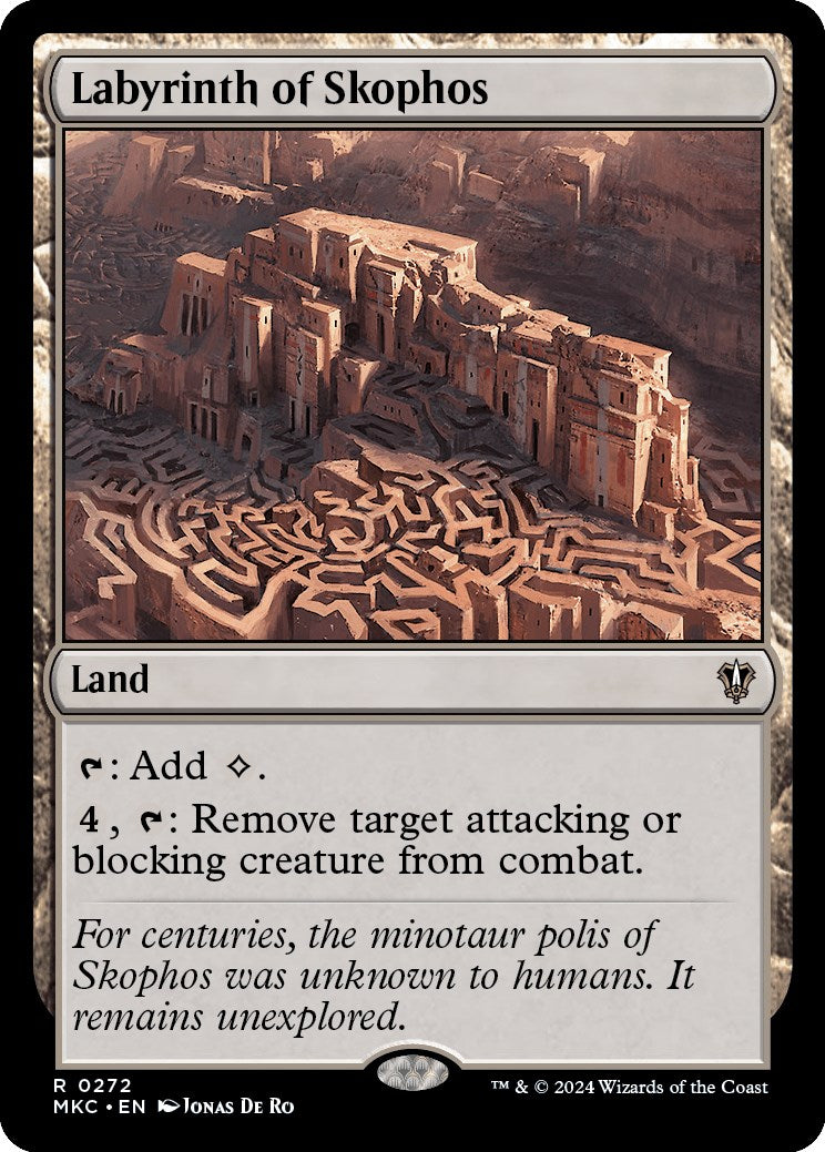 Labyrinth of Skophos [Murders at Karlov Manor Commander] - Evolution TCG