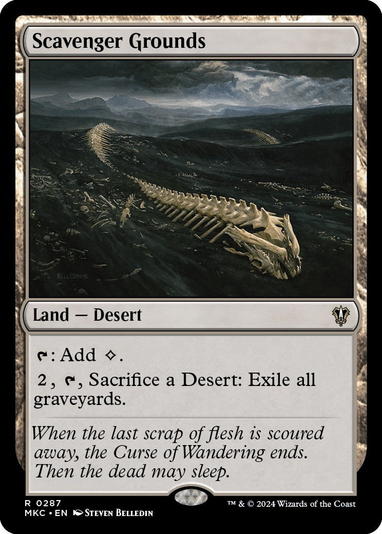 Scavenger Grounds [Murders at Karlov Manor Commander] - Evolution TCG