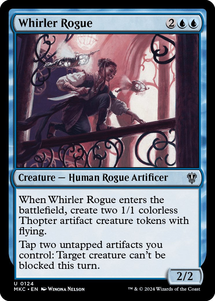 Whirler Rogue [Murders at Karlov Manor Commander] - Evolution TCG