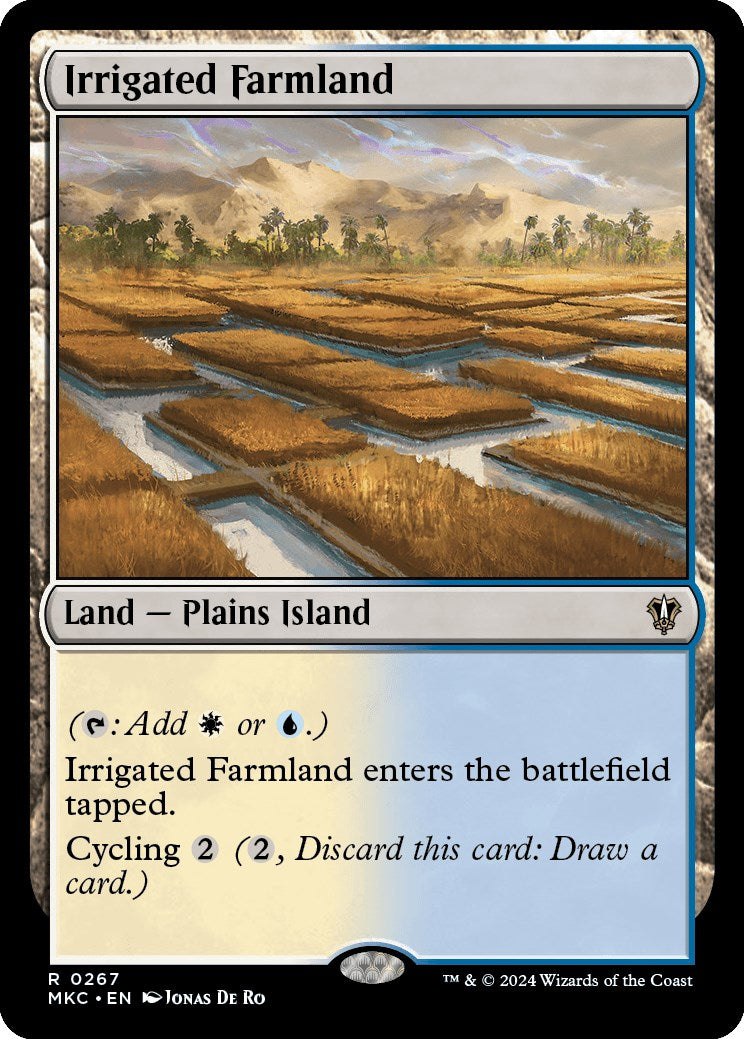 Irrigated Farmland [Murders at Karlov Manor Commander] - Evolution TCG