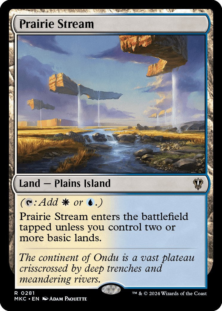 Prairie Stream [Murders at Karlov Manor Commander] - Evolution TCG