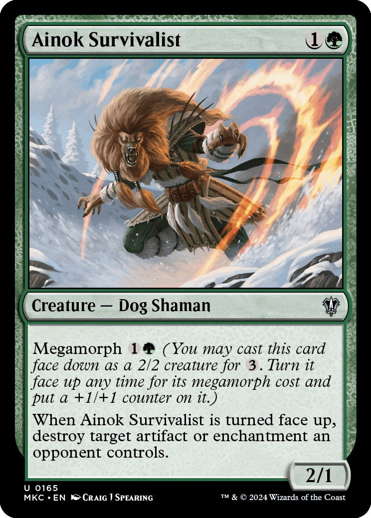 Ainok Survivalist [Murders at Karlov Manor Commander] - Evolution TCG