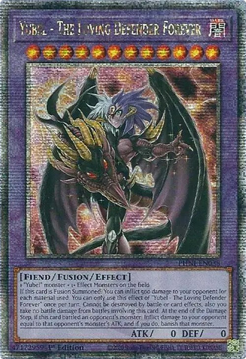 Yubel - The Loving Defender Forever [PHNI-EN038] Quarter Century Secret Rare - Evolution TCG