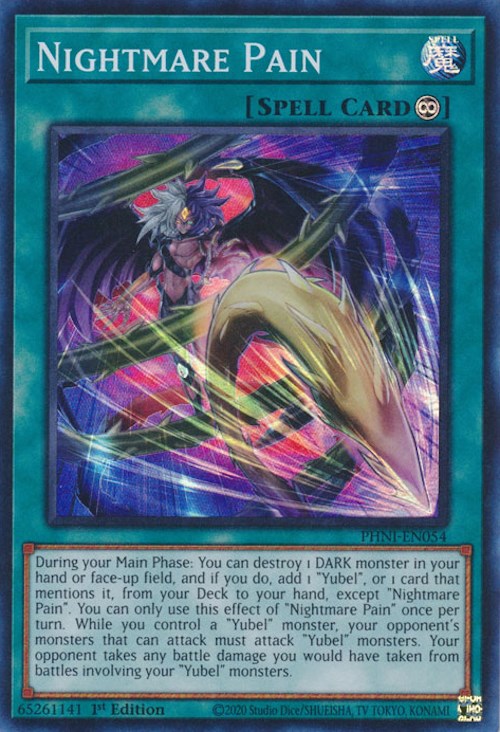 Nightmare Pain [PHNI-EN054] Super Rare - Evolution TCG