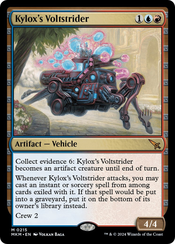 Kylox's Voltstrider (Promo Pack) [Murders at Karlov Manor Promos] - Evolution TCG