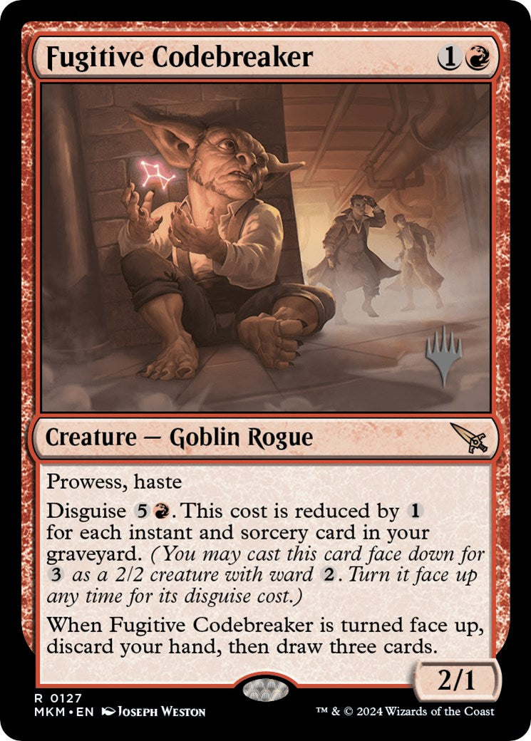 Fugitive Codebreaker (Promo Pack) [Murders at Karlov Manor Promos] - Evolution TCG