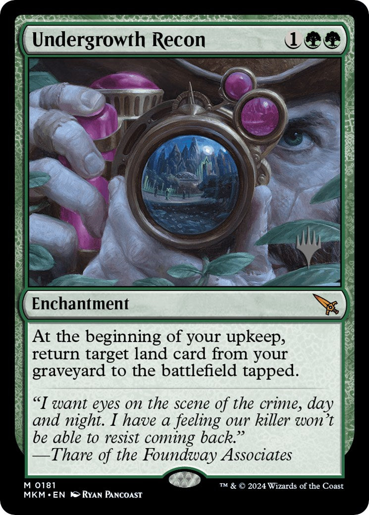 Undergrowth Recon (Promo Pack) [Murders at Karlov Manor Promos] - Evolution TCG