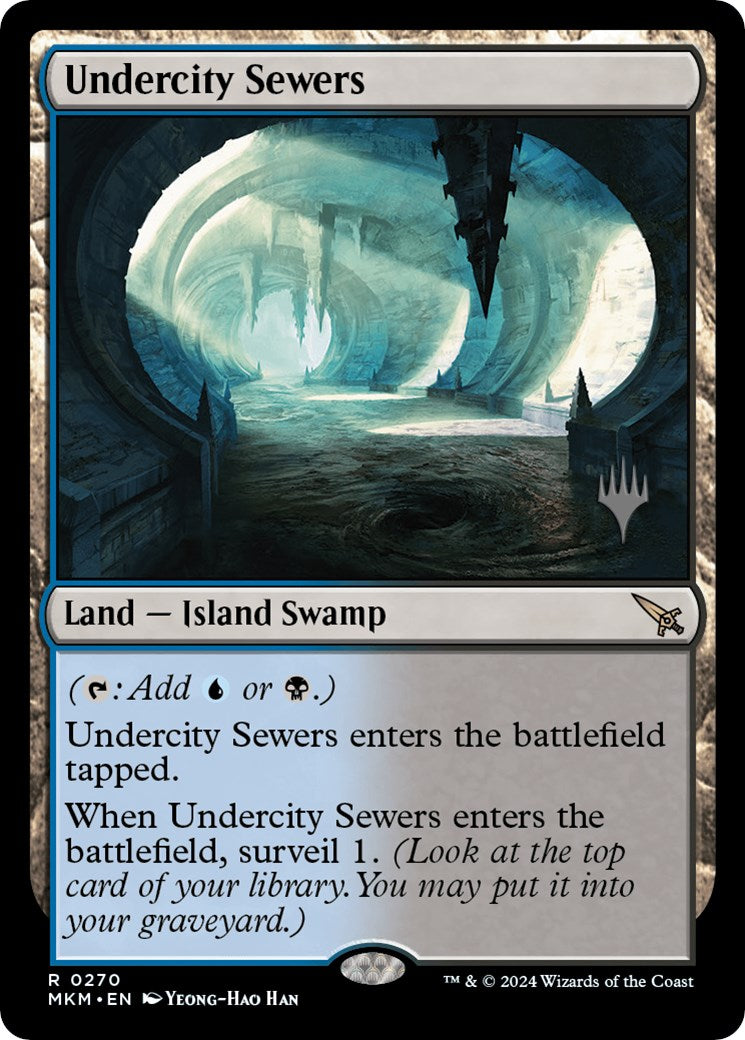 Undercity Sewers (Promo Pack) [Murders at Karlov Manor Promos] - Evolution TCG