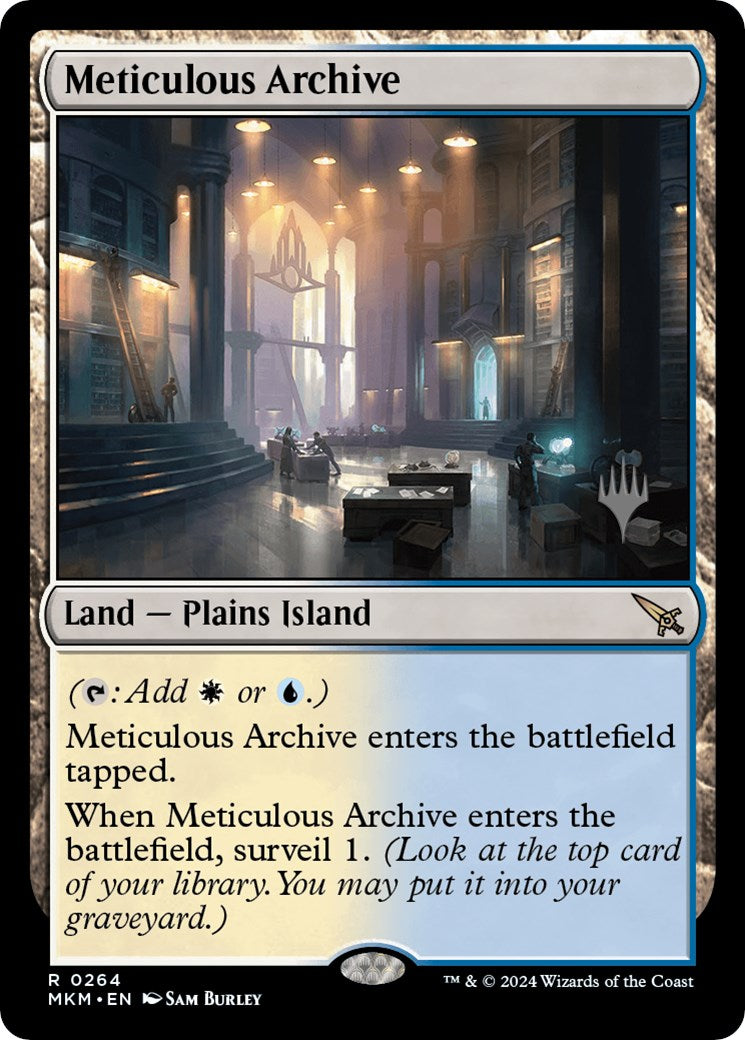 Meticulous Archive (Promo Pack) [Murders at Karlov Manor Promos] - Evolution TCG
