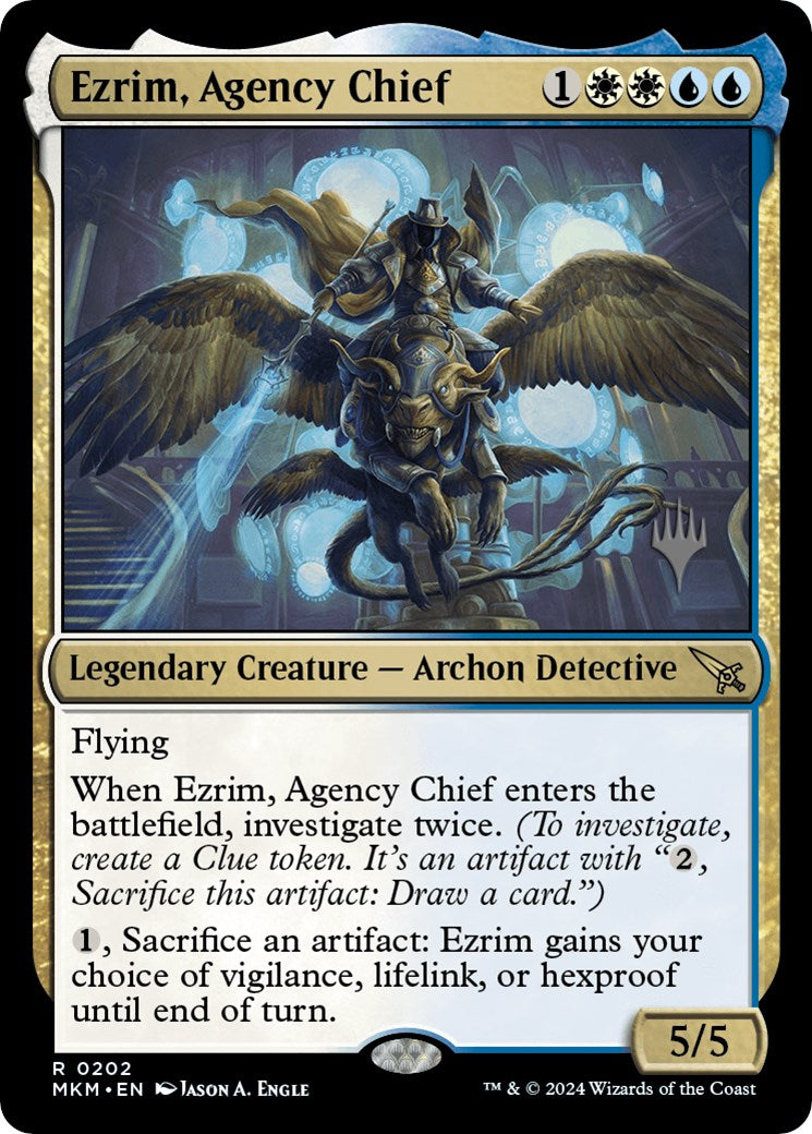 Ezrim, Agency Chief (Promo Pack) [Murders at Karlov Manor Promos] - Evolution TCG