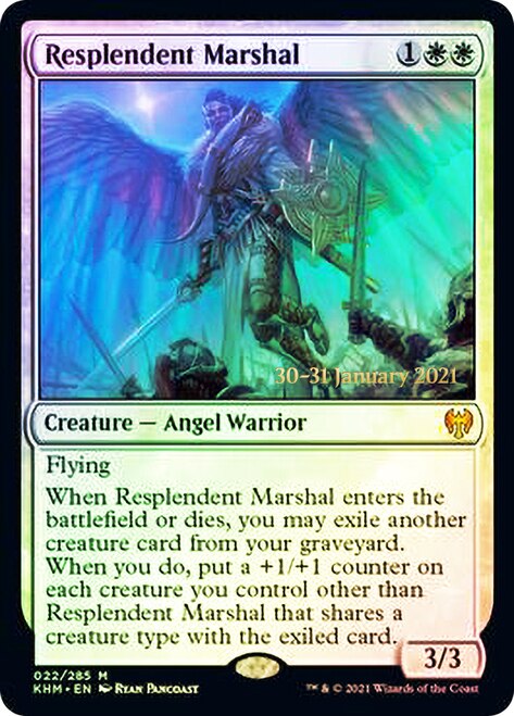 Resplendent Marshal [Kaldheim Prerelease Promos] - Evolution TCG