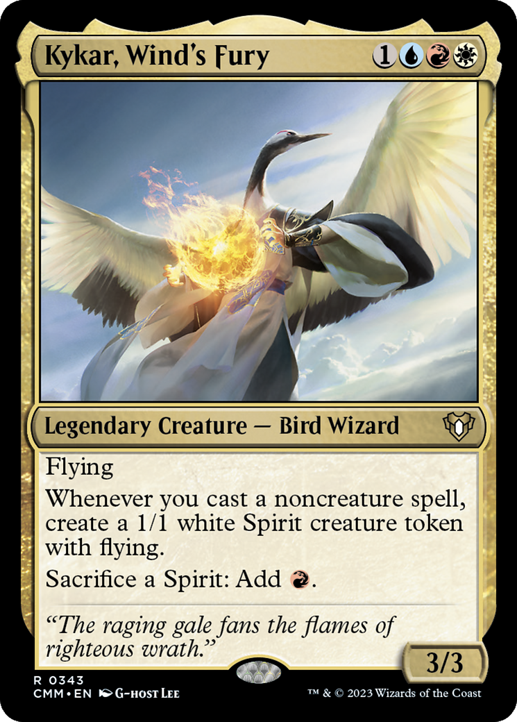 Kykar, Wind's Fury [Commander Masters] - Evolution TCG