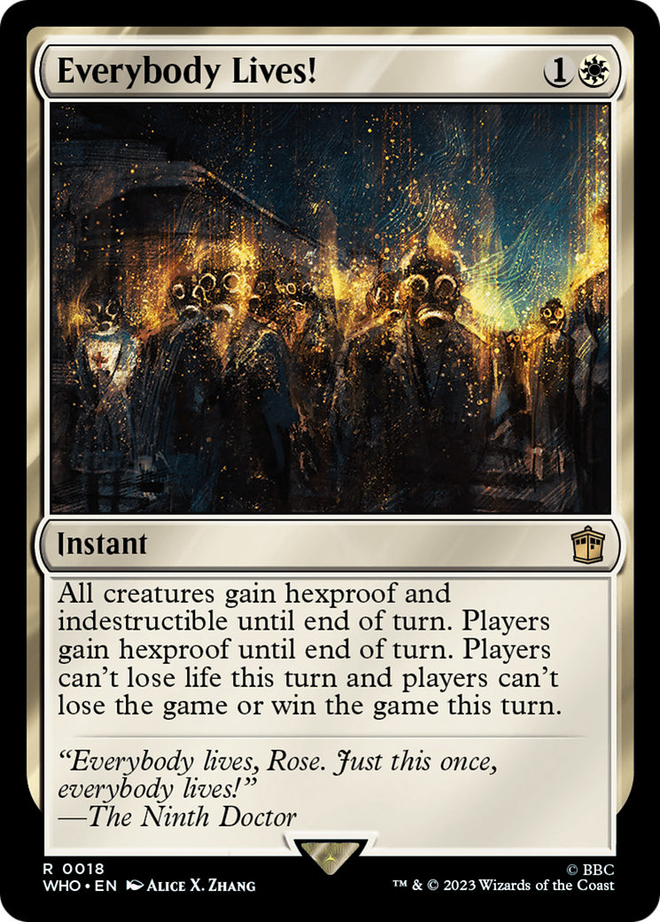 Everybody Lives! [Doctor Who] - Evolution TCG