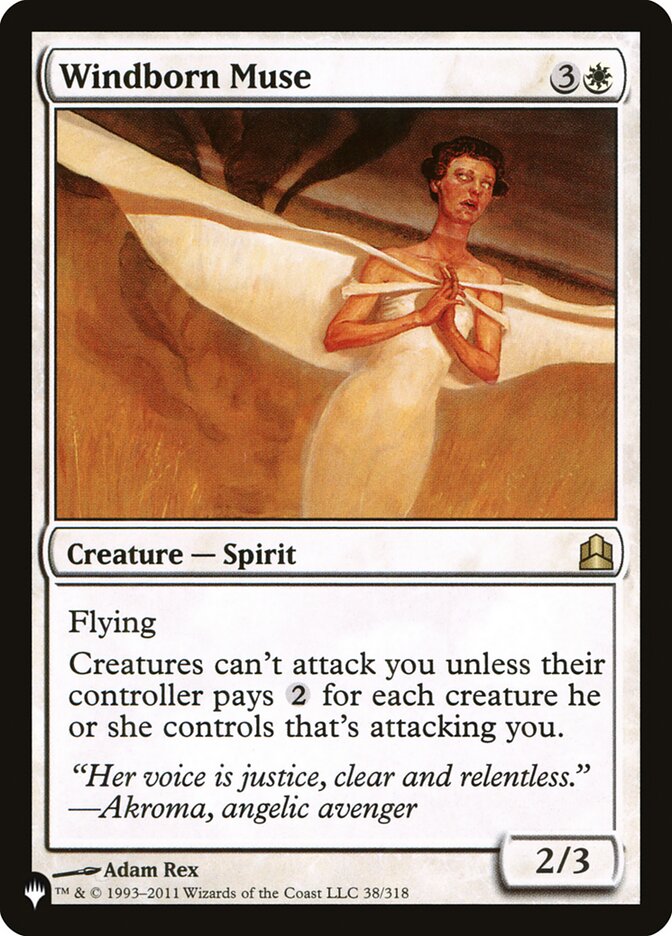 Windborn Muse [The List] - Evolution TCG