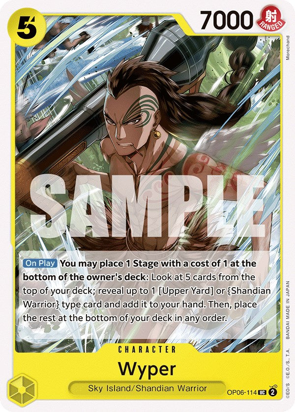 Wyper [Wings of the Captain] - Evolution TCG