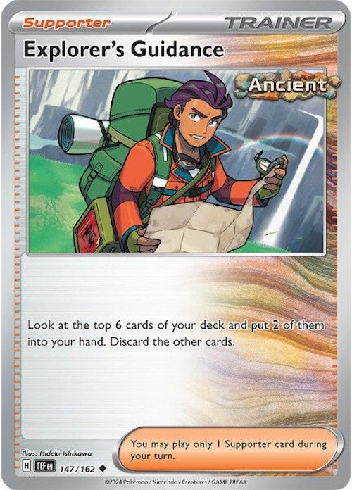 Explorer's Guidance (147/162) [Scarlet & Violet: Temporal Forces] - Evolution TCG