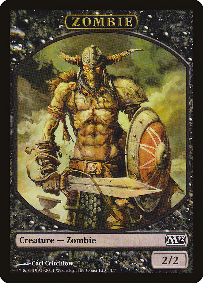 Zombie Token [Magic 2012 Tokens] - Evolution TCG