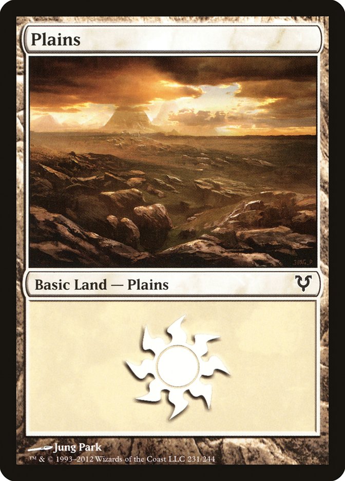 Plains (231) [Avacyn Restored] - Evolution TCG