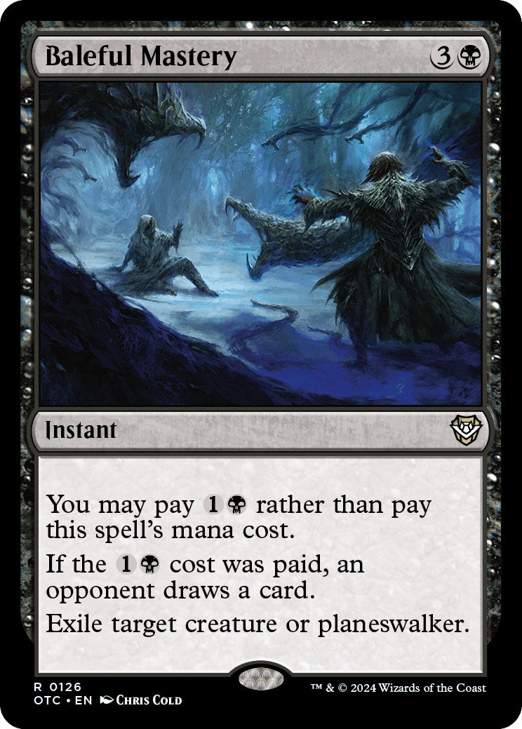 Baleful Mastery [Outlaws of Thunder Junction Commander] - Evolution TCG