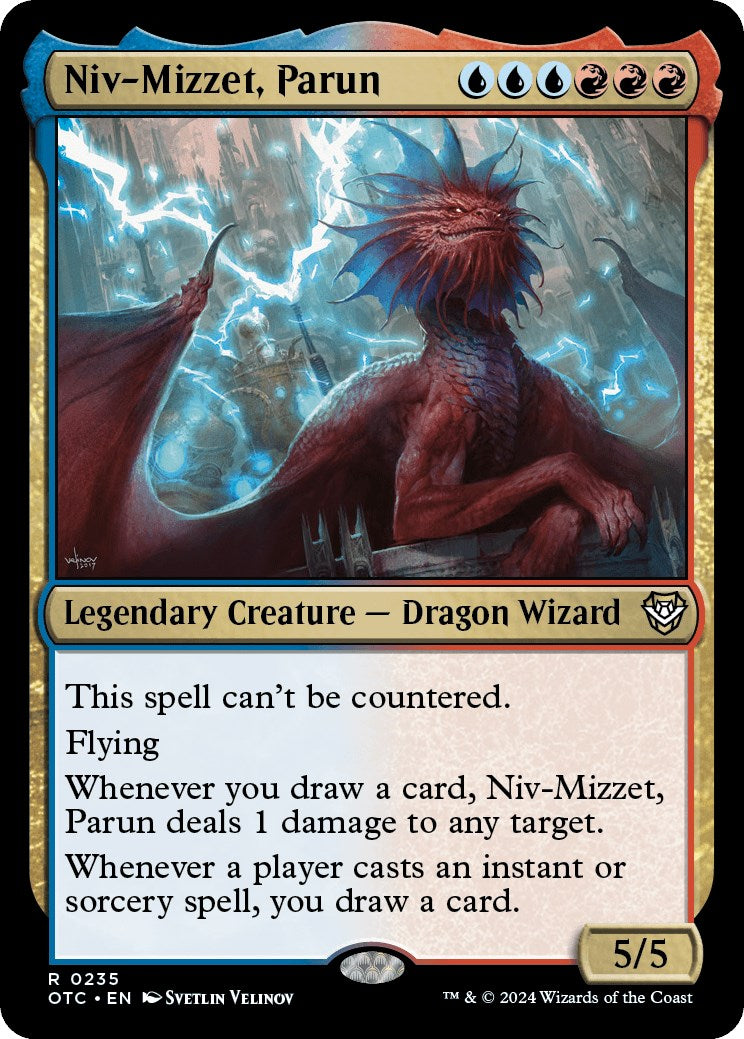 Niv-Mizzet, Parun [Outlaws of Thunder Junction Commander] - Evolution TCG