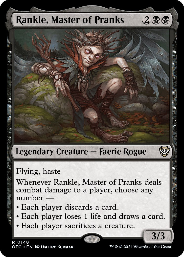 Rankle, Master of Pranks [Outlaws of Thunder Junction Commander] - Evolution TCG