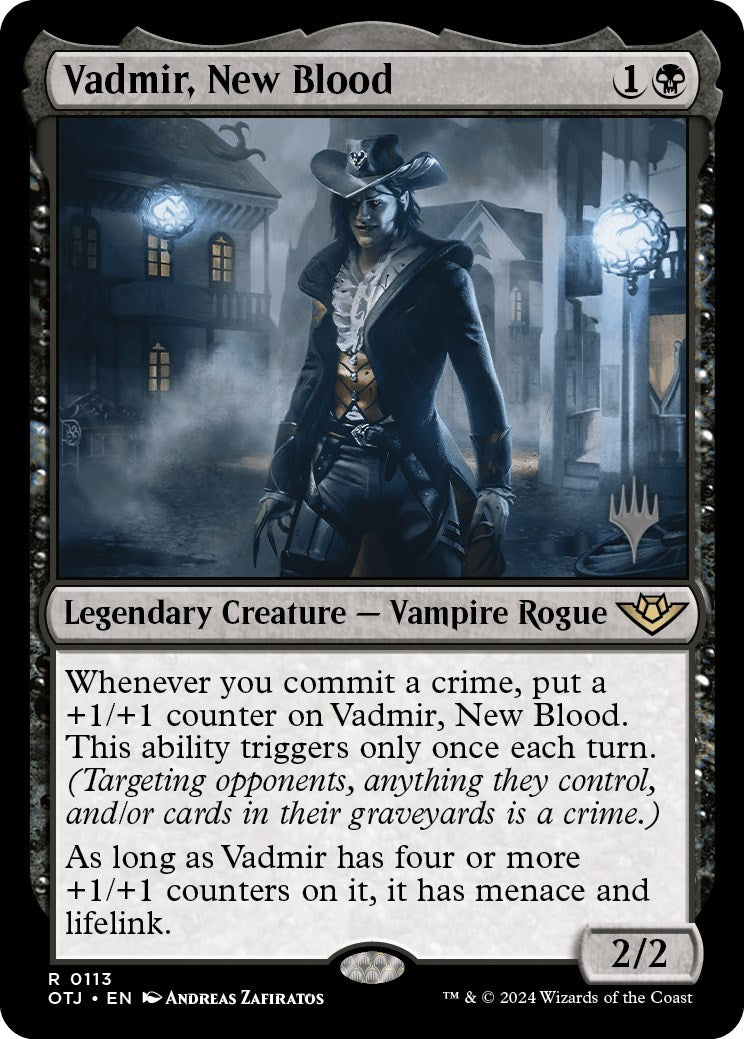 Vadmir, New Blood (Promo Pack) [Outlaws of Thunder Junction Promos] - Evolution TCG