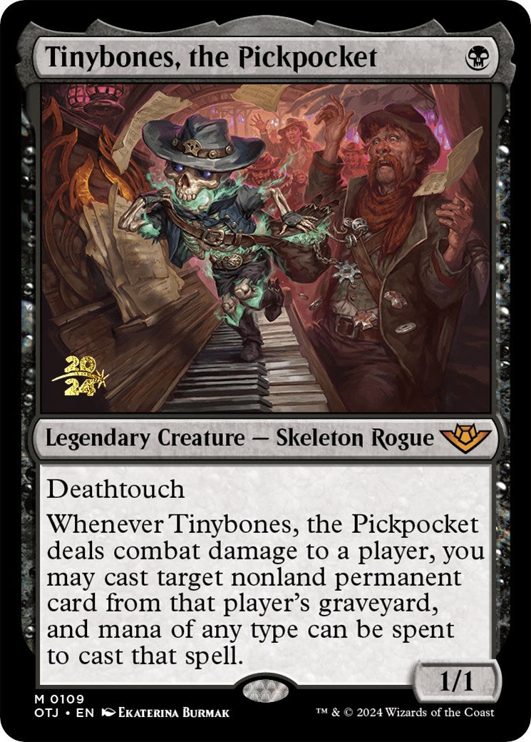 Tinybones, the Pickpocket [Outlaws of Thunder Junction Prerelease Promos] - Evolution TCG