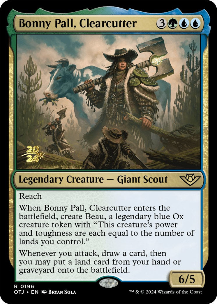 Bonny Pall, Clearcutter [Outlaws of Thunder Junction Prerelease Promos] - Evolution TCG