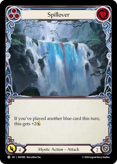 Spillover [MST089] (Part the Mistveil) - Evolution TCG