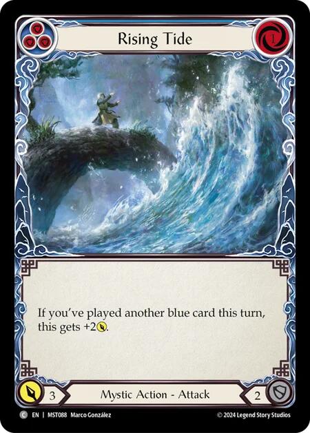 Rising Tide [MST088] (Part the Mistveil) - Evolution TCG