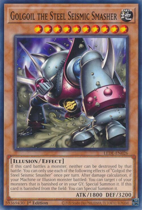 Golgoil the Steel Seismic Smasher [LEDE-EN026] Common - Evolution TCG